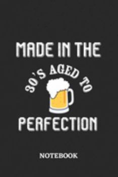 Made in the 30s Aged to perfection Notebook: 6x9 inches - 110 dotgrid pages • Awesome Vintage Birthday Journal • Gift, Present Idea