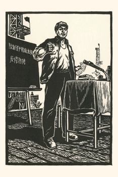 Paperback Vintage Journal Chinese Worker Making Speech Book