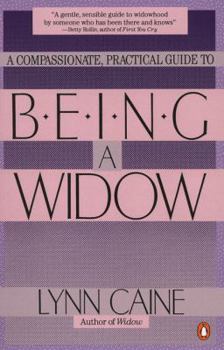 Paperback Being a Widow Book
