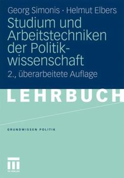 Paperback Studium Und Arbeitstechniken Der Politikwissenschaft [German] Book