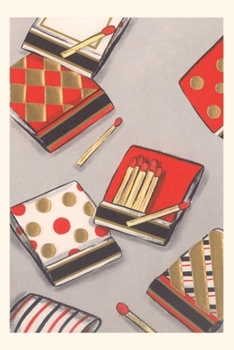 Paperback Vintage Journal Matchbooks Book