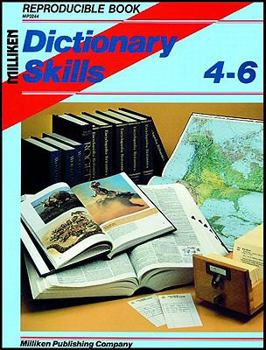 Paperback Dictionary Skills 4-6 Book