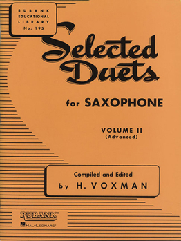 Paperback Selected Duets for Saxophone: Volume 2 - Advanced Book