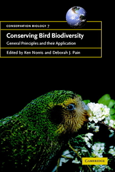 Paperback Conserving Bird Biodiversity: General Principles and Their Application Book