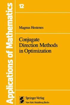 Paperback Conjugate Direction Methods in Optimization Book