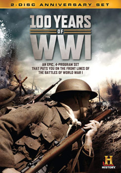 DVD 100 Years of WWI Book