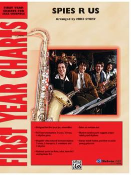 Paperback Spies R Us (First Year Charts for Jazz Ensemble) Book