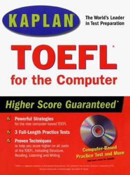 Paperback Kaplan TOEFL for the Computer [With *] Book