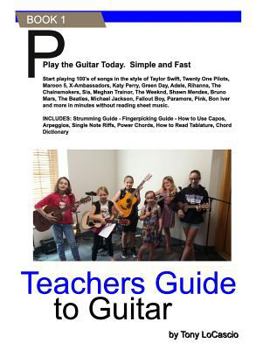 Paperback Teachers Guide to Guitar Book