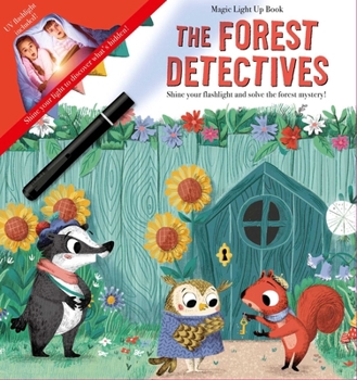 Hardcover Magic Light Up Book the Forest Detectives Book