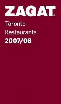 Paperback Zagat Toronto Book