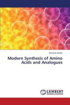 Paperback Modern Synthesis of Amino Acids and Analogues Book