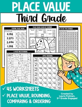 Place Value Third Grade (3rd Grade Math Workbooks)