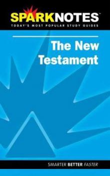Paperback New Testament (Sparknotes Literature Guide) Book