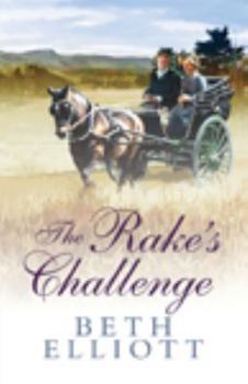 Paperback The Rake's Challenge [Large Print] Book