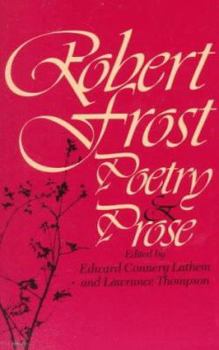 Paperback Robert Frost Poetry & PROSE Book