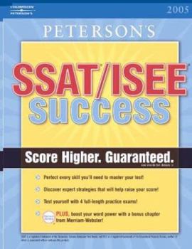 Paperback SSAT/ISEE Success 2005 Book