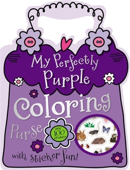 Paperback My Perfectly Purple Coloring Purse Book