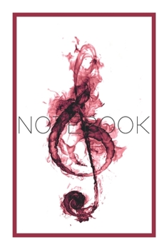 Paperback Music: notebook Book