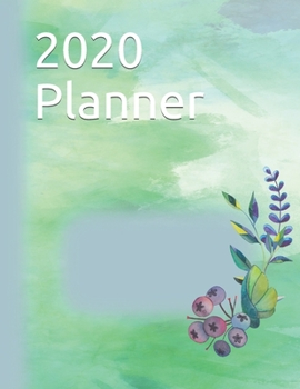 Paperback 2020 Planner Book