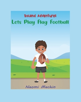 Paperback Let's Play Flag Football [Large Print] Book