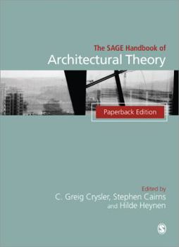 Paperback The Sage Handbook of Architectural Theory Book