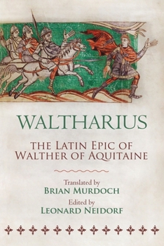 Paperback Waltharius: The Latin Epic of Walther of Aquitaine Book