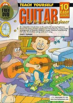 Paperback 10 Easy Lessons Guitar Young Beginner Bk/CD/DVD Book