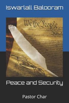 Paperback Peace and Security: Pastor Char Book