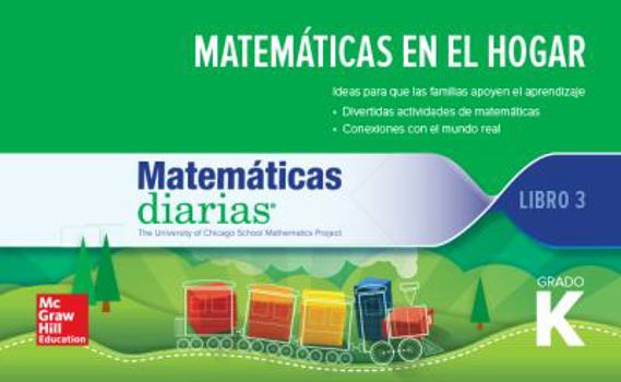 Paperback Everyday Mathematics 4th Edition, Grade K, Spanish Math at Home 3 [Spanish] Book