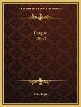 Paperback Prague (1907) Book