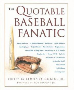 Hardcover The Quotable Baseball Fanatic Book