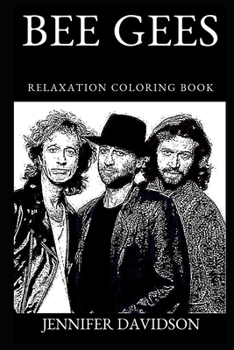 Paperback Bee Gees Relaxation Coloring Book