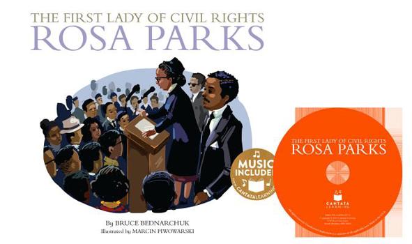 Paperback The First Lady of Civil Rights: Rosa Parks Book