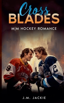Paperback Cross Blades: MM Hockey Romance Book