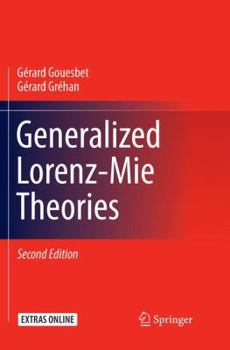 Paperback Generalized Lorenz-Mie Theories Book
