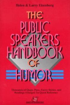 Paperback Public Speakers Hdbk of Humor: Book