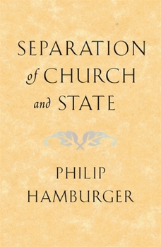 Paperback Separation of Church and State Book