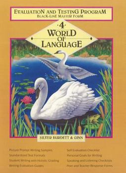 Hardcover World of Language Evaluation/Testing Blm Gr4 Book