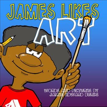 Paperback James Likes Art Book