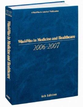 Hardcover Who's Who in Medicine and Healthcare Book