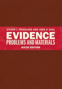 Paperback Evidence Problems and Materials Book