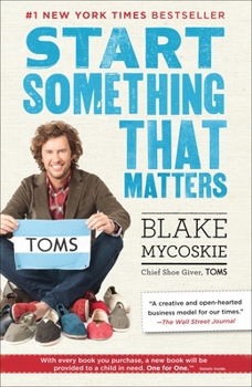 Paperback Start Something That Matters Book
