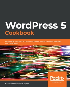 Paperback WordPress 5 Cookbook Book