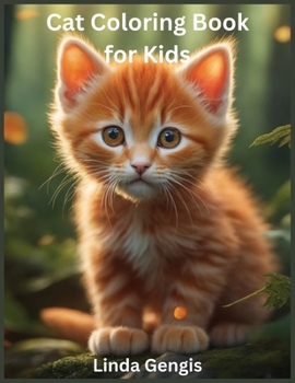 Paperback Cat Coloring Book for Kids: A Fun and Creative Journey with Adorable Cats Book