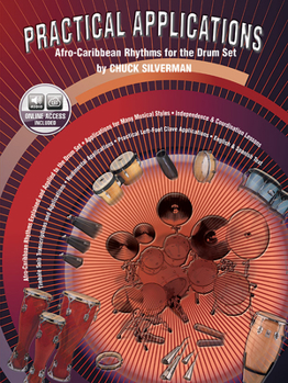 Paperback Practical Applications: Afro-Caribbean Rhythms for the Drum Set (Spanish, English Language Edition), Book & Online Audio [Spanish] Book