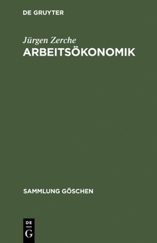 Hardcover Arbeitsökonomik [German] Book