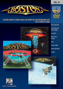 DVD Boston: Guitar Play-Along DVD Volume 31 Book