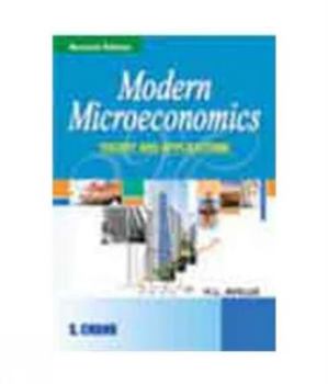 Paperback MODERN MICROECONOMICS THEORY AND APPLICATIONS Book