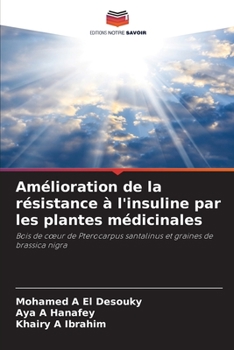 Paperback Amélioration de la résistance à l'insuline par les plantes médicinales [French] Book